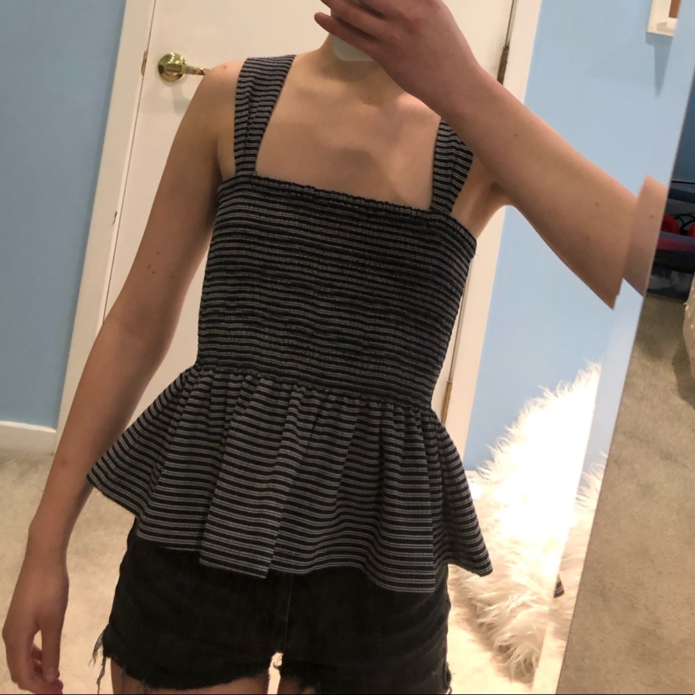 Striped Madewell Top